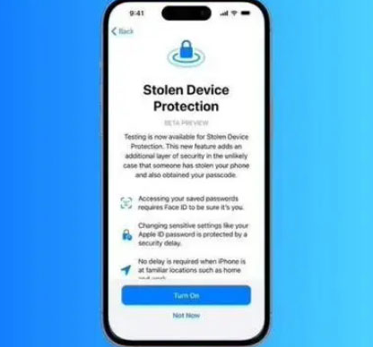 金水苹果授权维修店分享被盗设备保护功能开启方法 