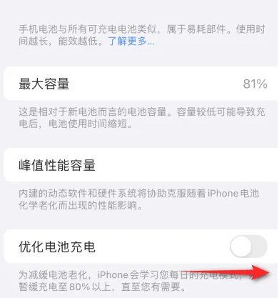 金水苹果15维修分享iPhone15充电到80%就充不进电了怎么办 