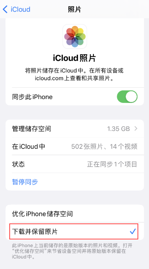 金水苹果手机维修分享iPhone 无法加载高质量照片怎么办 