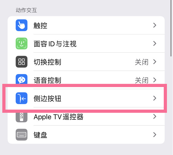 金水苹果14维修店分享iPhone14 Plus侧键双击下载功能关闭方法 