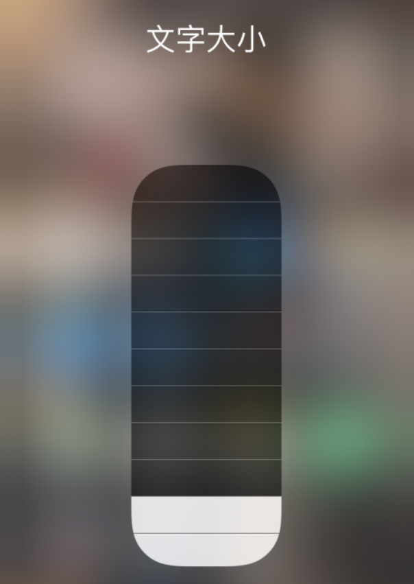 金水苹果手机维修分享小技巧：在 iPhone 控制中心快速调节字体大小 